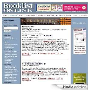  Book Group Buzz: Kindle Store: Booklist Online