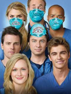 Scrubs   24 x 32   Season 9 Cast Poster   1  