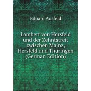   (German Edition) (9785874188368) Heinrich Eduard Ausfeld Books
