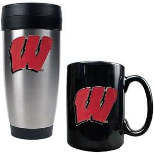  Great American Products Wisconsin Badgers Stainless Steel 
