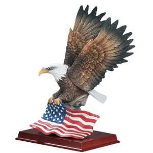   American Bald Eagle Wildlife Collectible Statue: Home & Kitchen