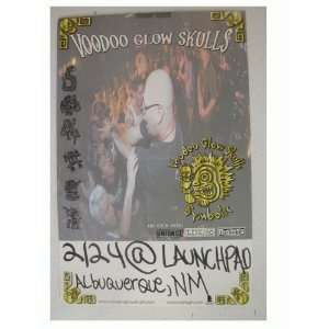  Voodoo Glow Skulls Launchpad Handbill Poster: Everything 