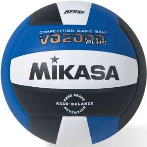Mikasa NFHS Competition Volleyballs (VQ2000RBW) ROYAL/BLACK/WHITE 