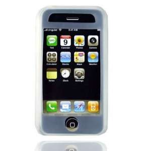  Premium Apple iPhone 3G Silicone Skin Case (Clear): Cell 