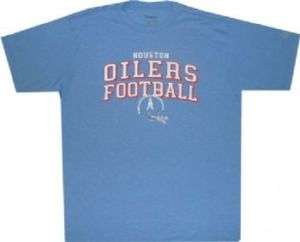 Houston Oilers Retro Throwback AFL Helmet T Shirt Large  