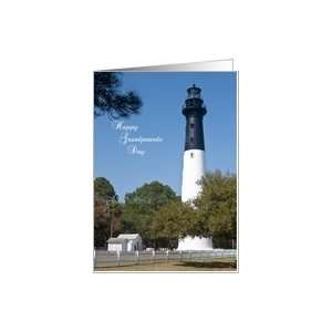 grandparents day, Hunting Isl Lighthouse Card