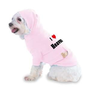  I Love/Heart Heaven Hooded (Hoody) T Shirt with pocket for 