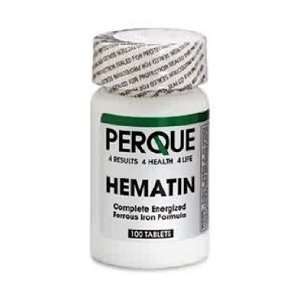  hematin anemia guard 100 tablets by perque: Health 