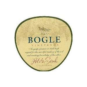  Bogle Vineyards Petite Sirah 2008 750ML: Grocery & Gourmet 