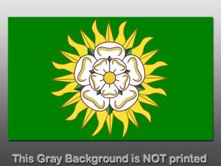 North Yorkshire County Flag Sticker   decal England English uk town 