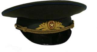 USSR Russian AIR Force Mayor OFFICER VISOR Cap hat XL60  