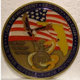 MacDill Security Forces Air Force Medallion Medal  