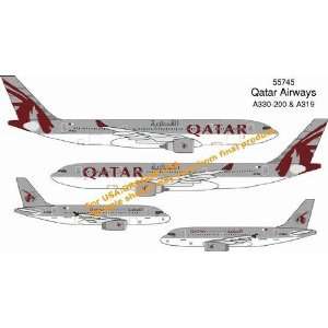  Dragon Wings Qatar Airways A 330 200 & A 319 Models 