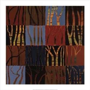 Red Trees II Gail Altschuler. 27.50 inches by 27.50 inches. Best 