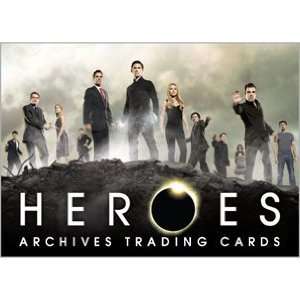  Heroes Archives 2010 Comic Con Rittenhouse promo card 