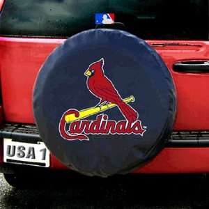 St. Louis Cardinals MLB Spare Tire Cover (Black)  Sports 