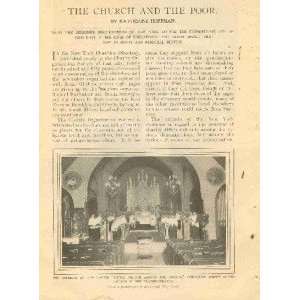  1900 New York City Churches Poor illustrated Everything 