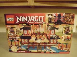Lego 2507 NINJAGO FIRE TEMPLE New Factory SEALED Box  