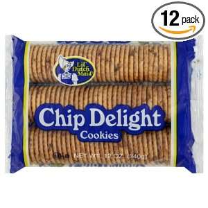 Little Dutch Maid Chip Delight Cookies, 12 Ounce (Pack of 12)  