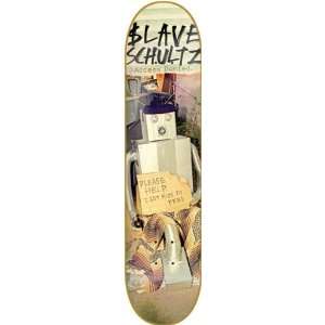  Slave Schultz Robot Deck 8.37 Skateboard Decks: Sports 