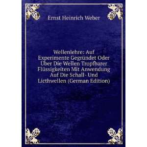   Anwendung Auf Die Schall  Und Licthwellen (German Edition) Ernst