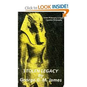 STOLEN LEGACY George G. M. James Books
