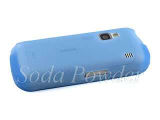 Silicone Case Soft Skin Cover for Nokia C6 (Blue)  