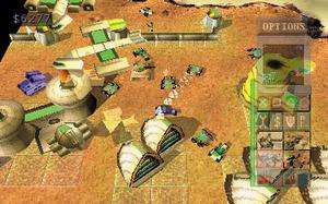   PC CD sci fi desert planet war spice management RTS strategy sim game