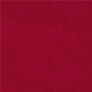  56 Wide Cotton Velveteen Crimson Fabric By The Yard 