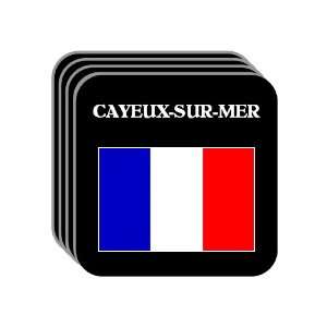  France   CAYEUX SUR MER Set of 4 Mini Mousepad Coasters 