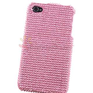 Pink Rhinestone Bling Case Cover for Verizon iphone 4G  