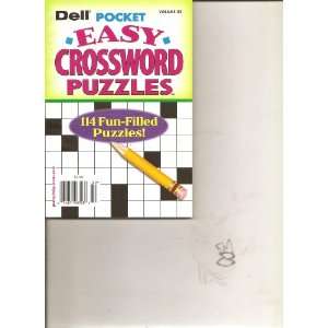 Dell Pocket Easy Crossword Puzzles (114 Fun Filled Puzzles 