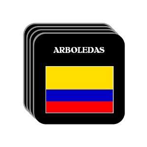  Colombia   ARBOLEDAS Set of 4 Mini Mousepad Coasters 