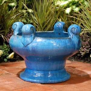  Alfresco Home Valuta Bowl   Rio Blue Patio, Lawn & Garden