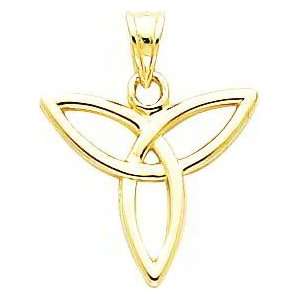 14K Gold Angel Symbol Charm Jewelry