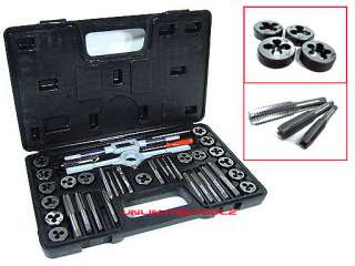 40 MM TAP AND DIE W/CASE METAL SCREW CUTTER REMOVER  