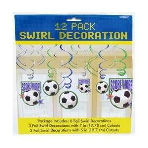    Party Supplies decoration swirl val pak soccer Toys & Games