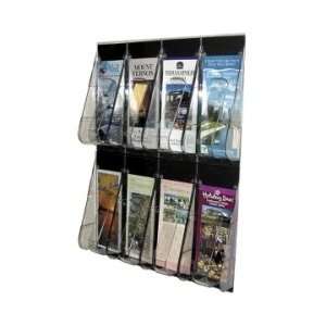  Deflect o Pamphlet Wall Rack   Clear   DEF56201 Office 