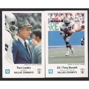   Tony Dorsett Randy White Drew Pearson Tom Landry: Sports Collectibles