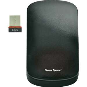    Gear Head Black 2.4GHz Wireless Touch Nano Mouse: Everything Else