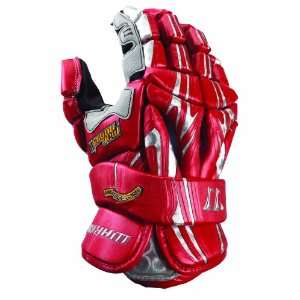 Warrior MACDADDY 2 Lacrosse Glove   12 Inch   Red  Sports 
