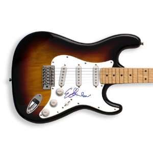 Elijah Wood Autograph Signed Guitar & Proof GAI Dual Cert LOTR