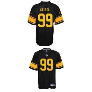  Pittsburgh Steelers NFL Jerseys #99 Brett Keisel BLACK 