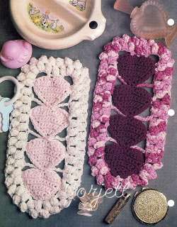 Mile A Minute Hearts Afghan, Annies crochet pattern  