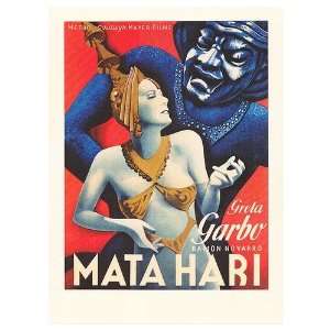  Mata Hari Movie Poster, 11 x 15.5 (1931)