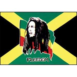 Bob Marley   Poster Flags:  Home & Kitchen