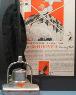 OLD AUTHENTIC 1920s HOOVER VACUUM CLEANER SAMPLE OR TOY BEAUTIFUL 