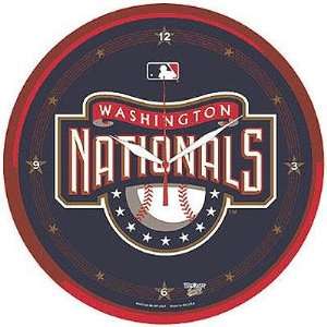    Washington Nationals MLB Round Wall Clock