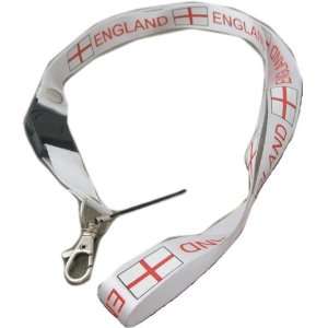  World Cup 2010 England Lanyard PhoneNeck Strap White 