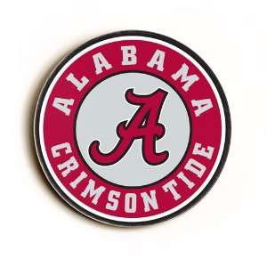   of AlabamaA Crimson Tide Wood Sign (12 x 12) 
